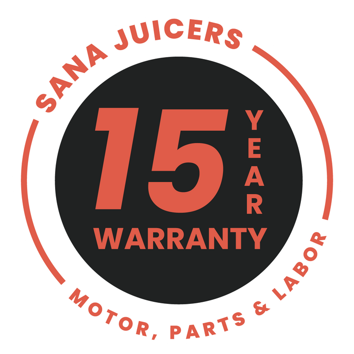 Sana 727 Supreme Masticating Celery Juicer Red