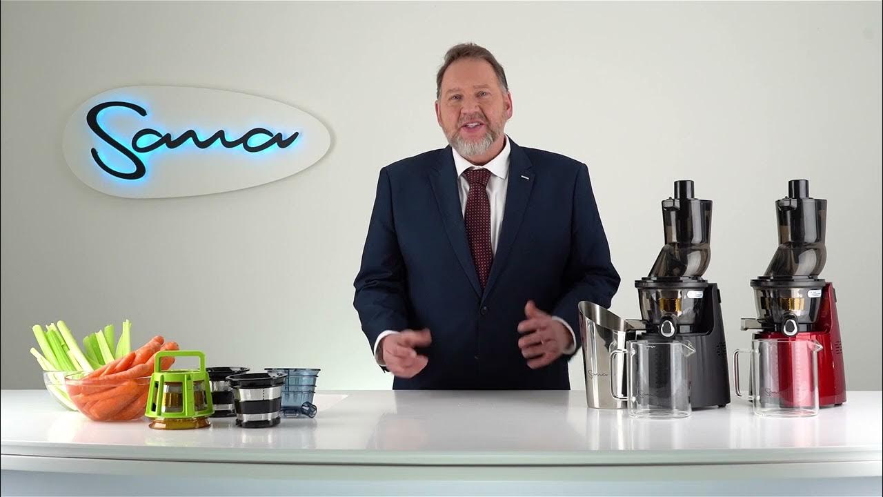 Sana 868 Wide Feed Juicer Introduction - No need for a batch juicer