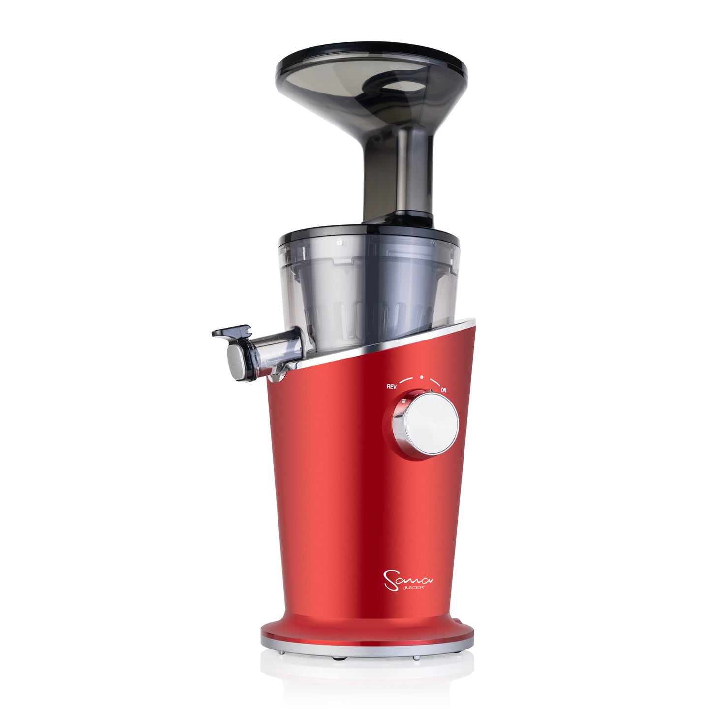 Sana 848 Premium Masticating Vertical Celery Juicer Red