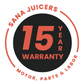 Sana 727 Supreme Masticating Celery Juicer Red